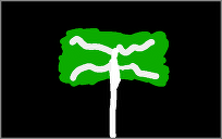 tree that pushes stuff away