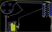 adjustable bunsen burner WITH DISTILLATION