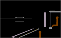 tank front with spaced/composite armor