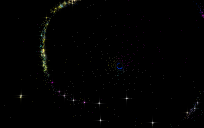 the inside of a black hole