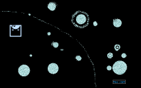 Fossilized solar system