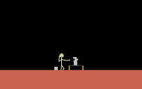 Oh no, the table is broken.