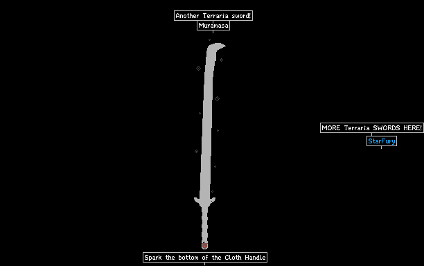 The Powder Toy - Muramasa - Terraria Sword by TheNumberCrucher