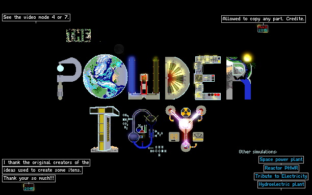 The Powder Toy - DVD screensaver V2 by Experimentation_0