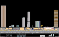 hardend city with bunker
