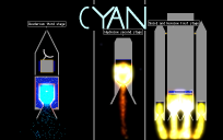 Cyanspace Interstellar Rocket