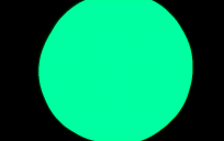 The first green star to explode