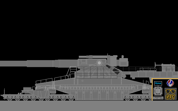 The Powder Toy - Schwerer Gustav Rail gun by AviatorGuy